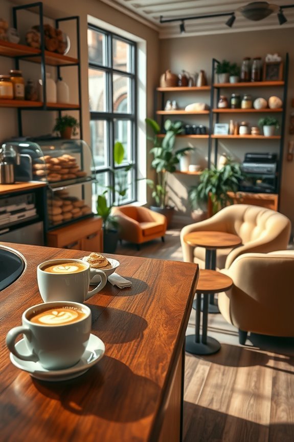 enticing warm beverage offerings