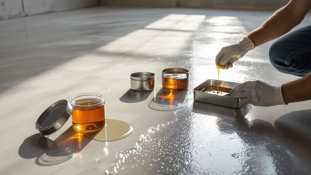 epoxy coating application process