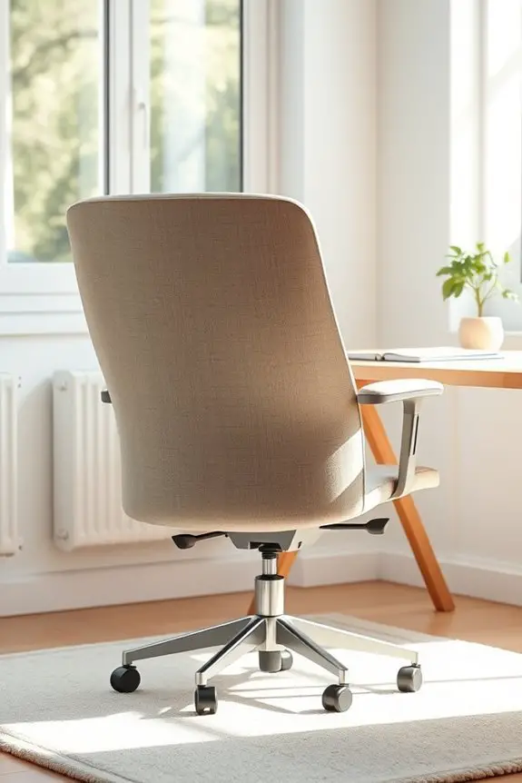 ergonomic chair enhances productivity