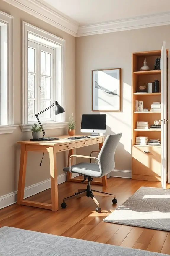 ergonomic layout boosts productivity