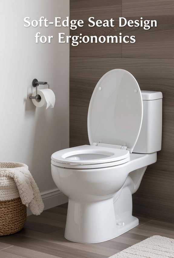 ergonomic soft edge seat design