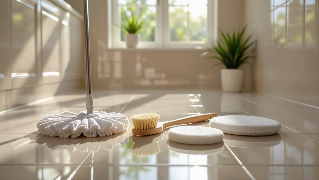 essential tile cleaning tools