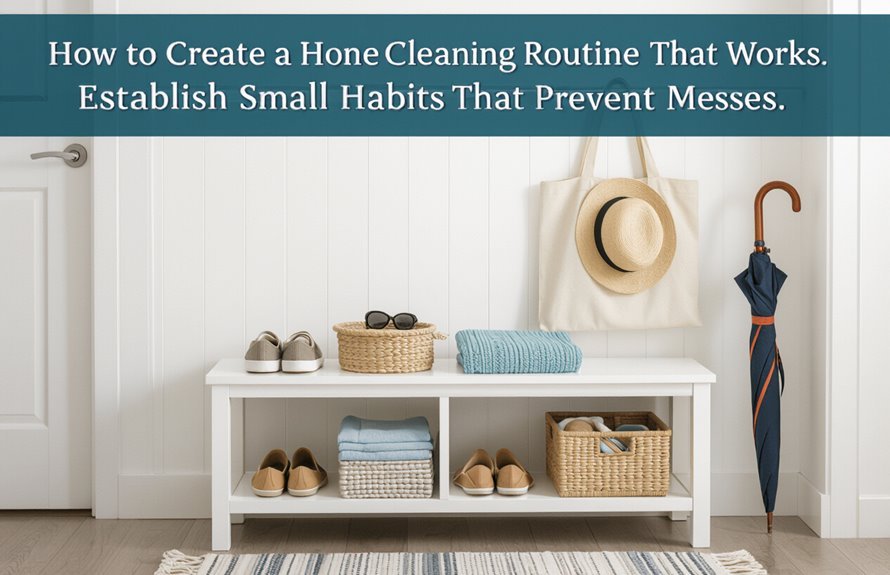 establish daily clutter prevention