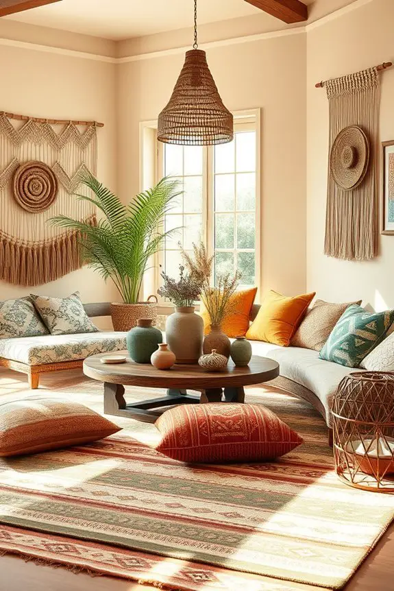 ethnic prints vibrant decor