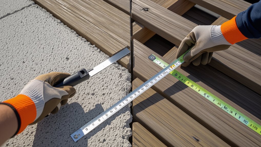evaluate balcony surface condition