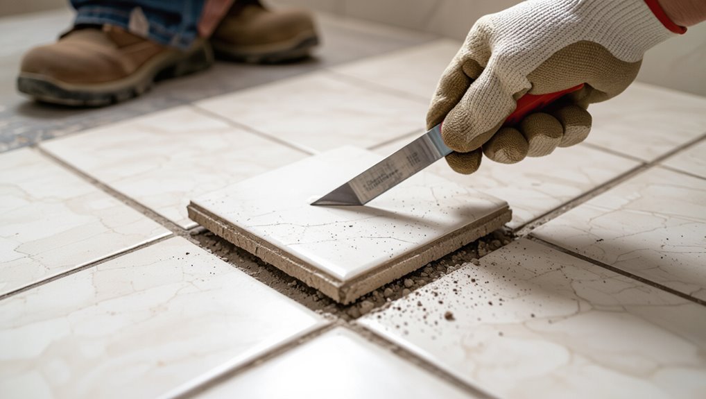evaluate tile adhesion carefully