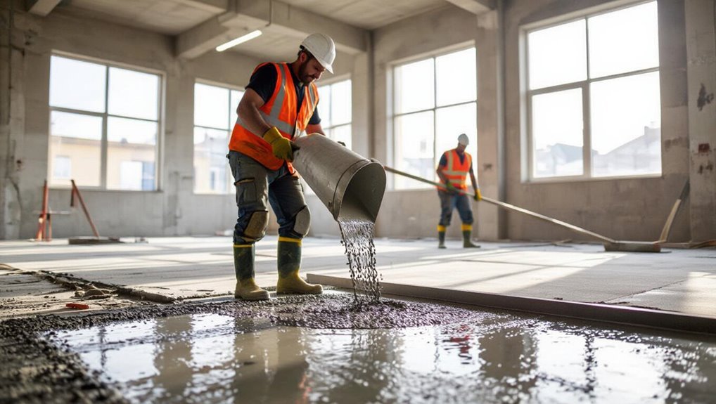 even concrete pouring techniques