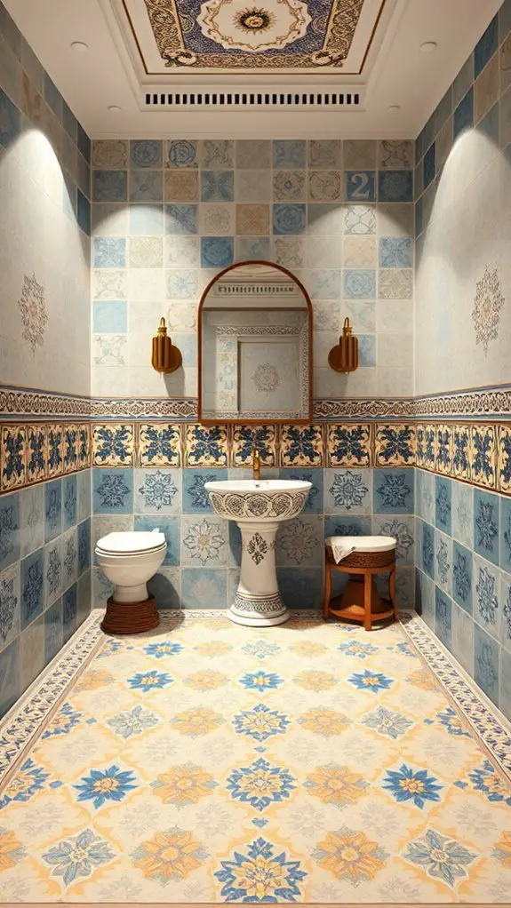 exotic moroccan tile elegance