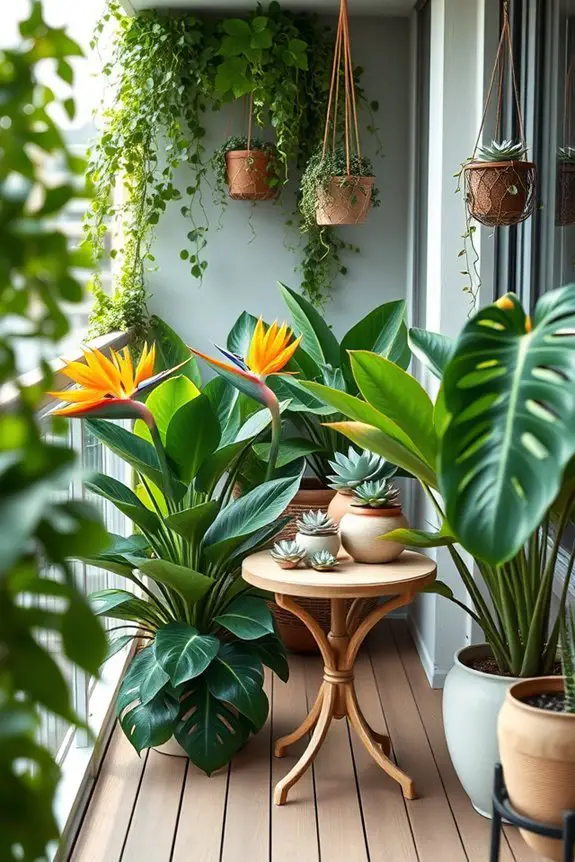 exotic plants for balconies