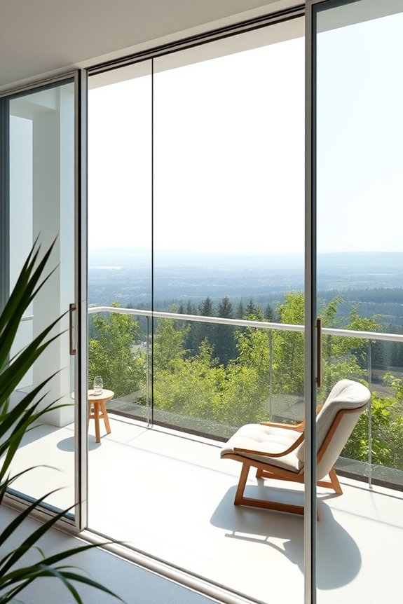 expansive glass wall systems