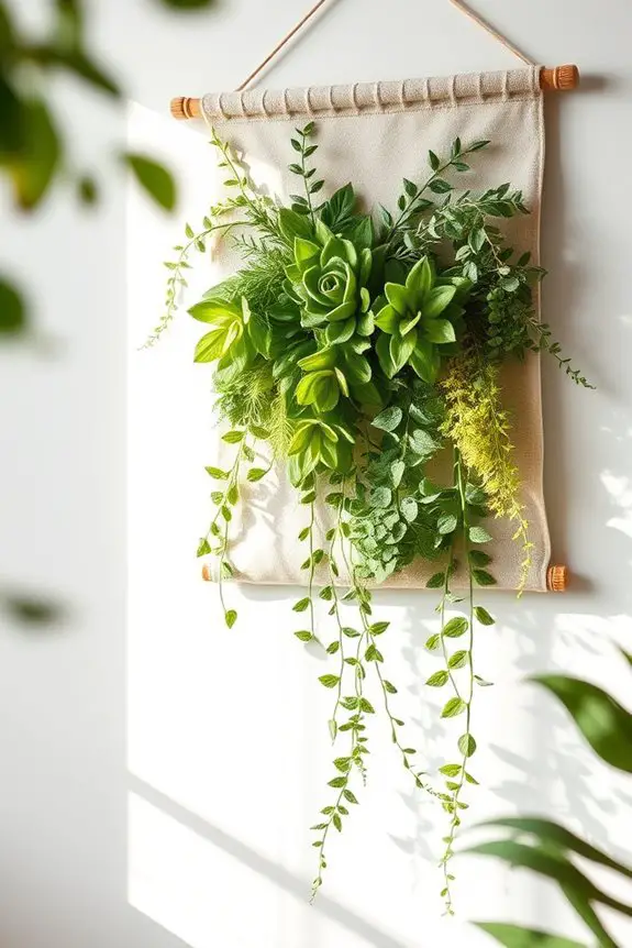 fabric wall hanging ideas