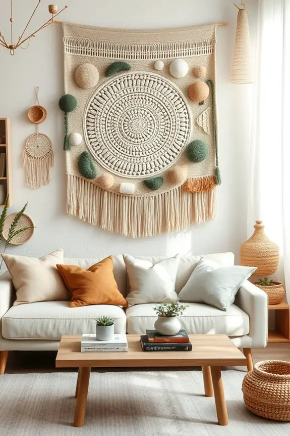 fabric wall hanging styles