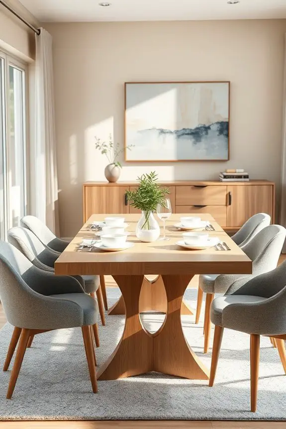 family friendly dining room design