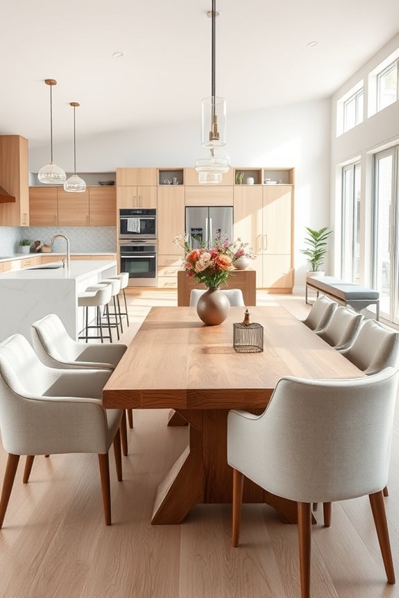 family friendly dining space