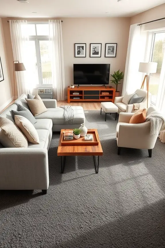 family friendly living room design