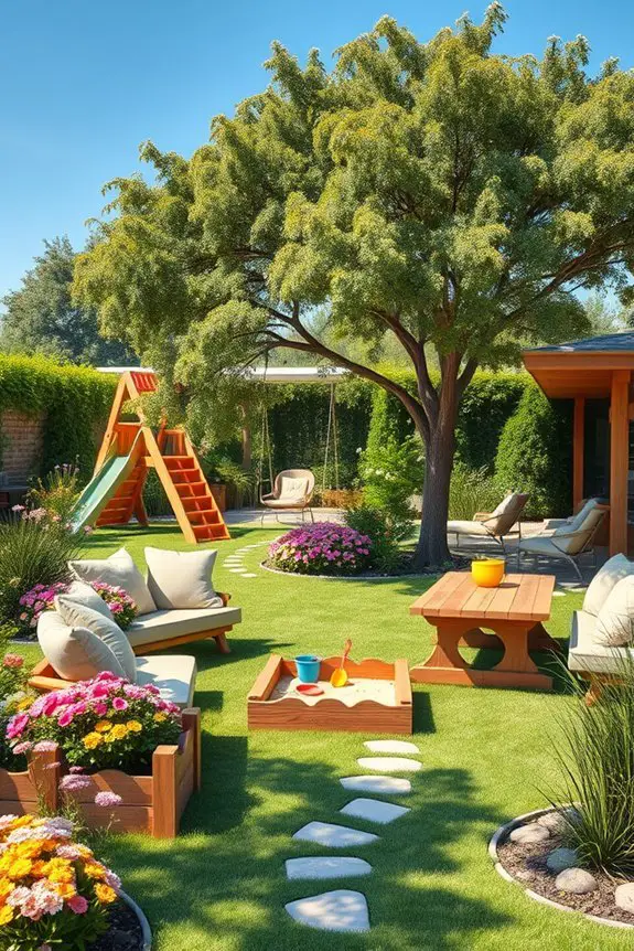 family friendly play areas
