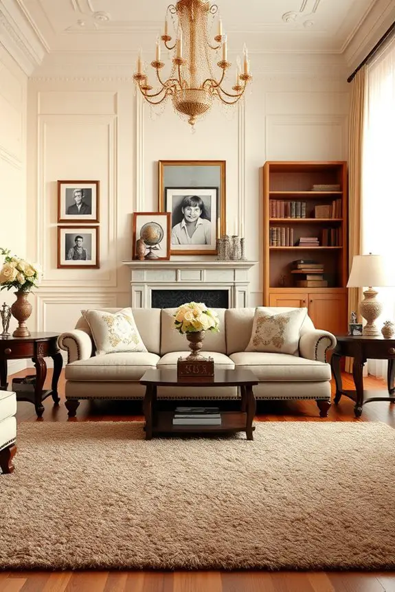 family heirlooms enrich decor
