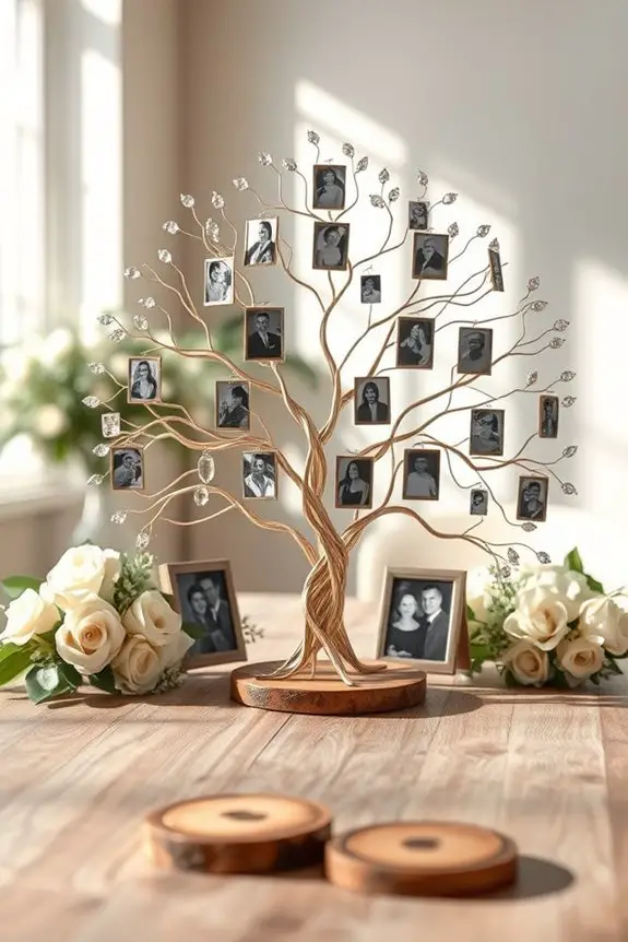 family history celebration display