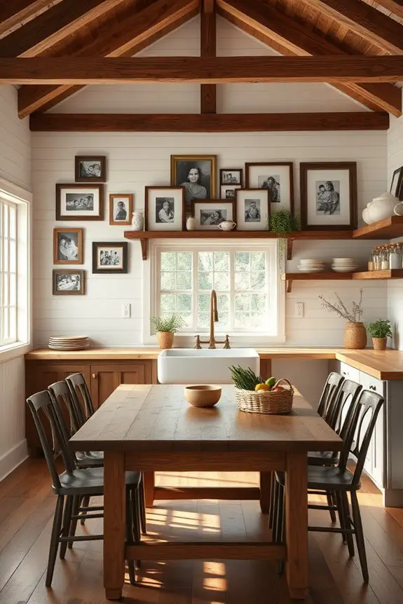 family photo gallery wall