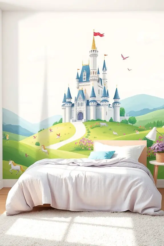 fantasy castle bedroom decor
