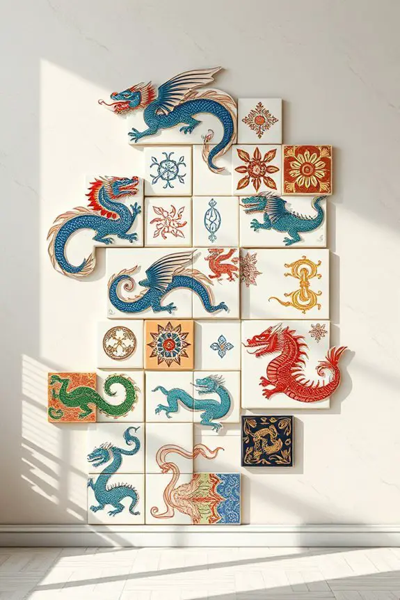 fantasy ceramic wall tiles