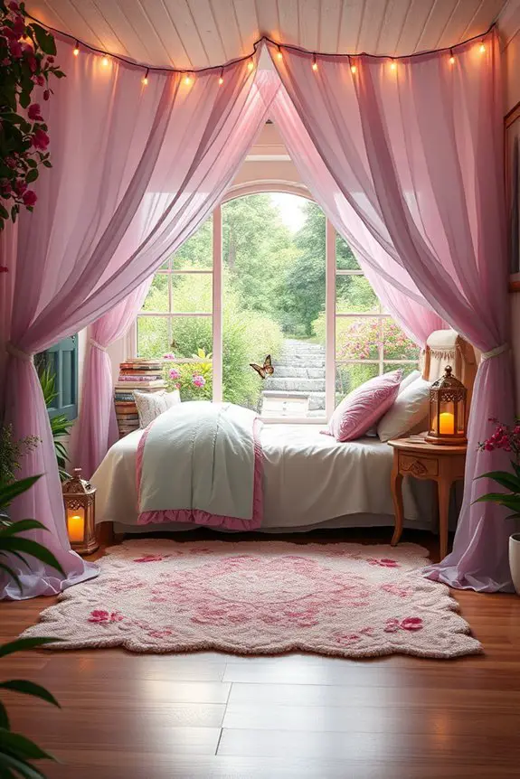 fantasy garden bedroom retreat