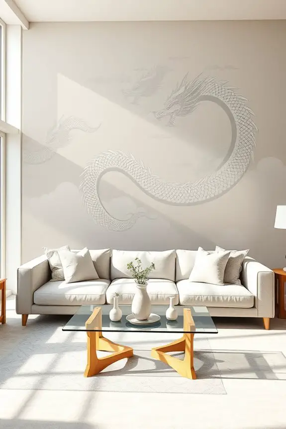 fantasy inspired dragon decor