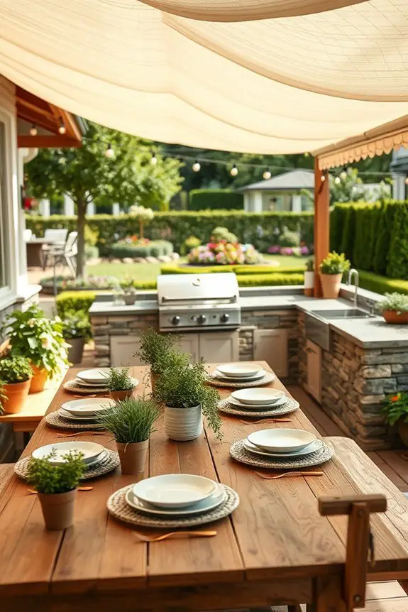 farmhouse canopy for outdoors