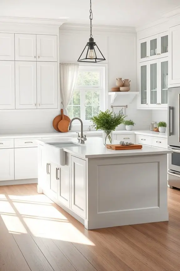 farmhouse charm in kitchens