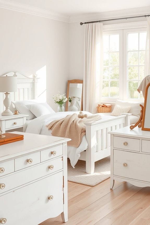 farmhouse chic bedroom decor
