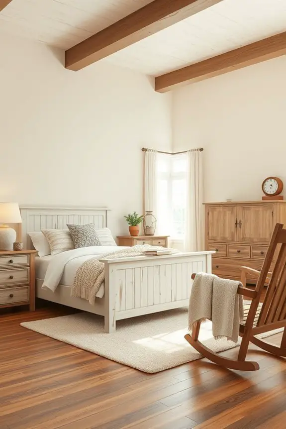farmhouse chic bedroom decor