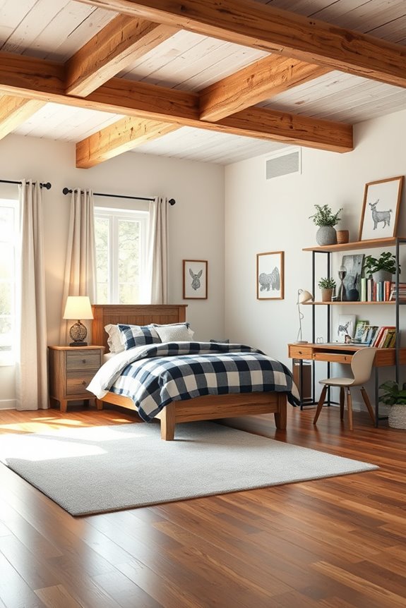 farmhouse chic bedroom design