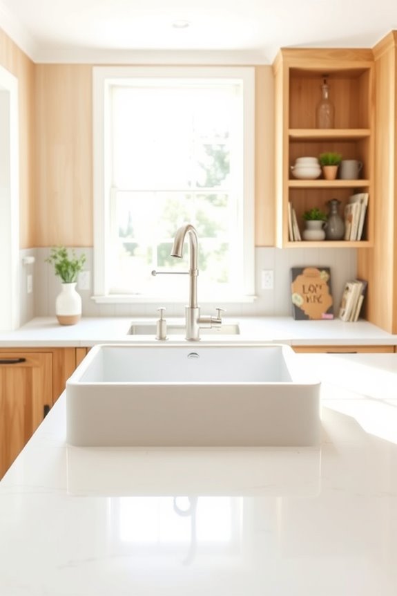 farmhouse sink functional elegance