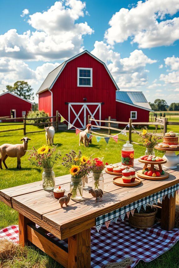 farmyard birthday celebration activities