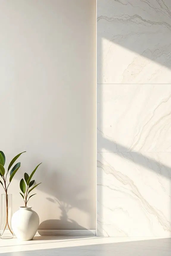 faux finishes enhance wall design