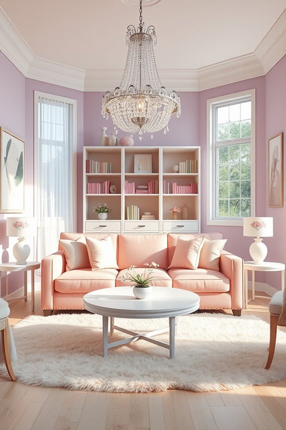 feminine charm in lighting