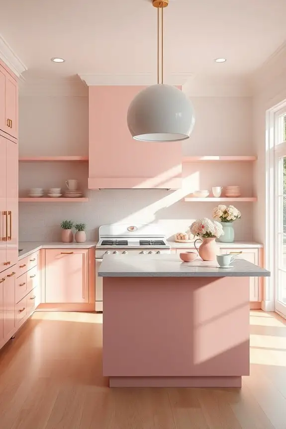 feminine pastel color gradients