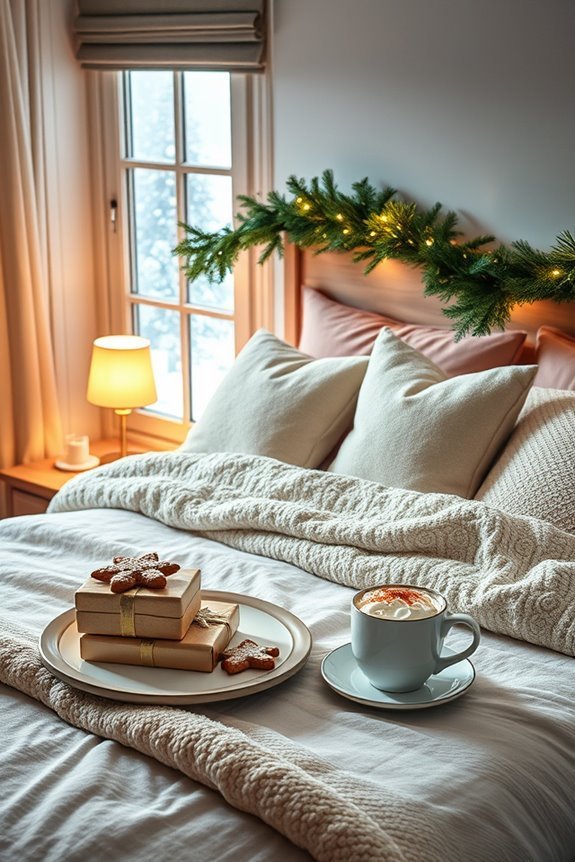 festive bedside holiday treats