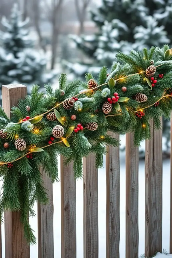 festive diy christmas garland
