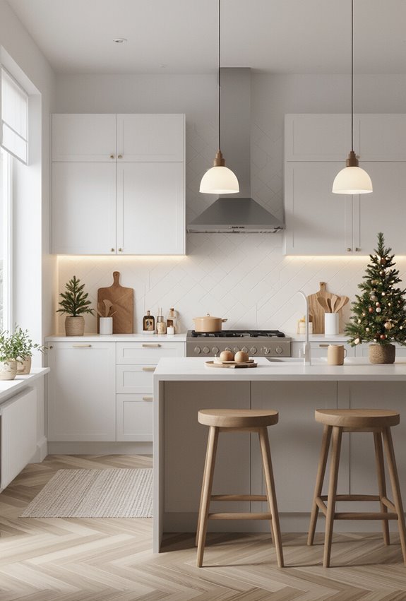 festive functional kitchen centerpiece