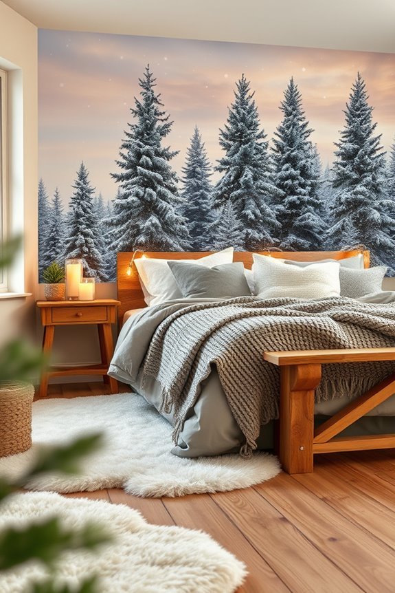 festive wall mural ideas