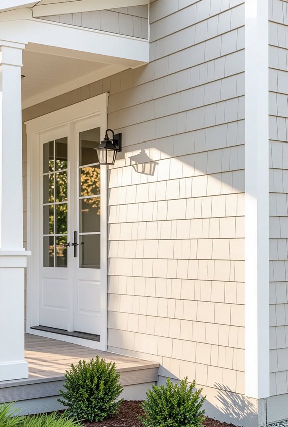 fiberboard cottage style hand split