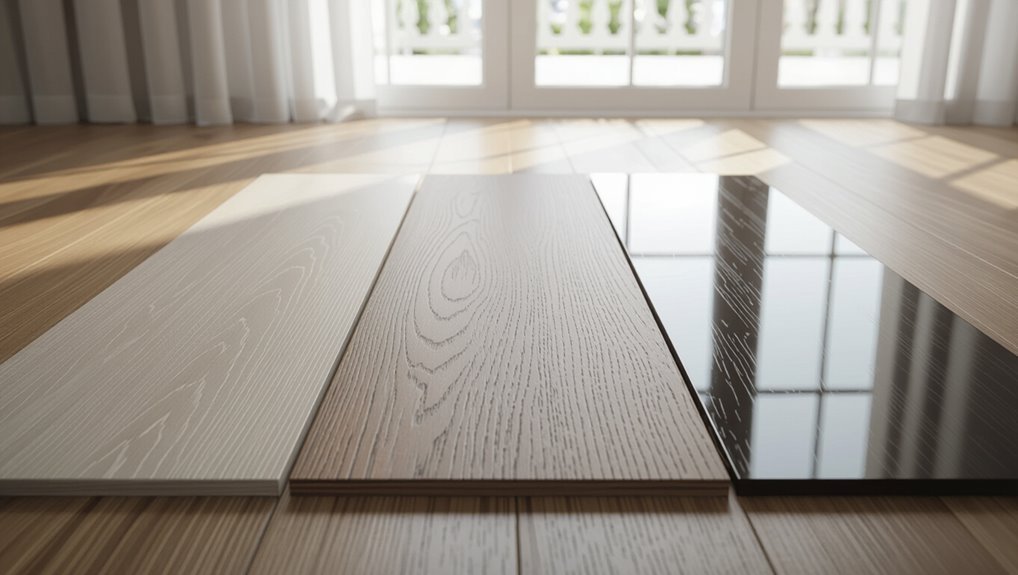 finish type affects cleaning