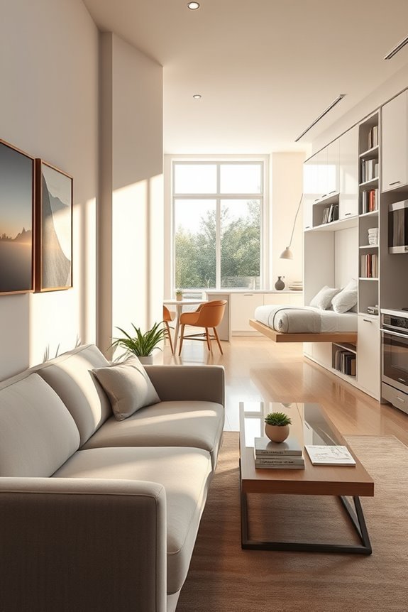 flexible and multifunctional guest spaces