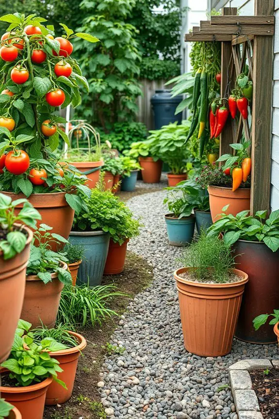 flexible container vegetable gardening