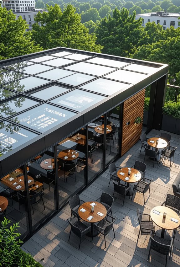 flexible customizable roof system