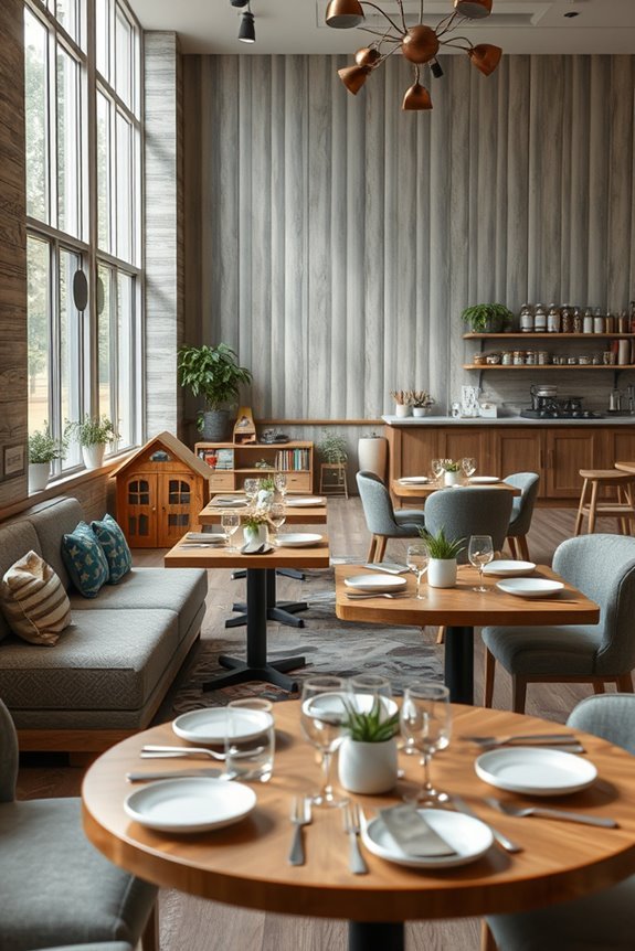 flexible dining and gatherings