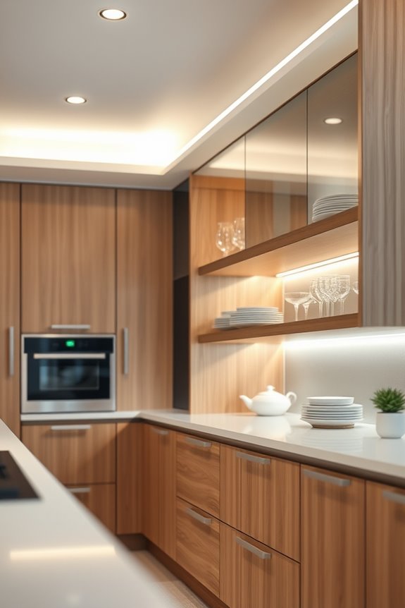 flexible energy efficient cabinet lighting