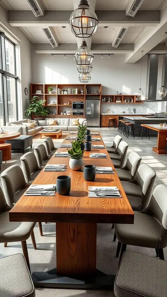 flexible inviting dining environments