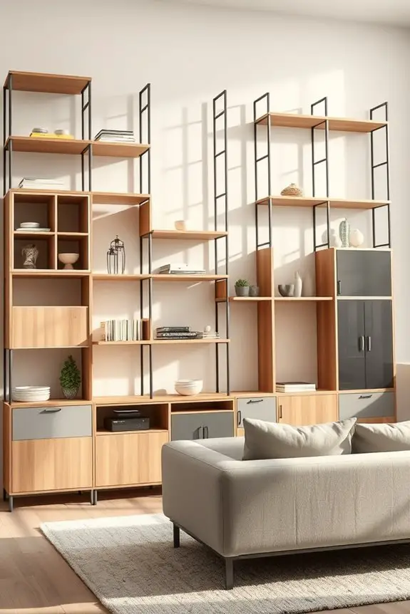 flexible modular shelving solutions